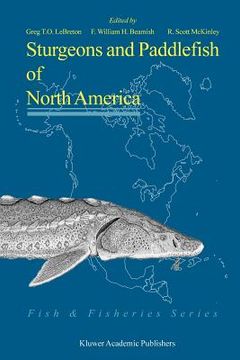 portada sturgeons and paddlefish of north america (en Inglés)