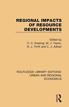 portada Regional Impacts of Resource Developments (Routledge Library Editions: Urban and Regional Economics) (en Inglés)