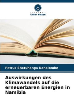 portada Auswirkungen des Klimawandels auf die erneuerbaren Energien in Namibia (in German)