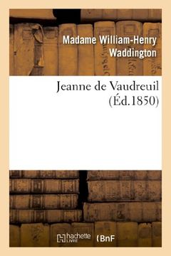 portada Jeanne de Vaudreuil (Litterature) (French Edition)
