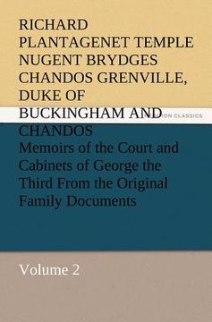 portada memoirs of the court and cabinets of george the third from the original family documents, volume 2
