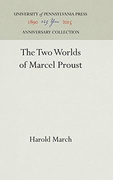 portada The two Worlds of Marcel Proust (en Inglés)