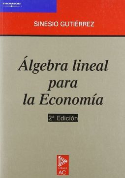 portada Algebra Lineal Para la Economia
