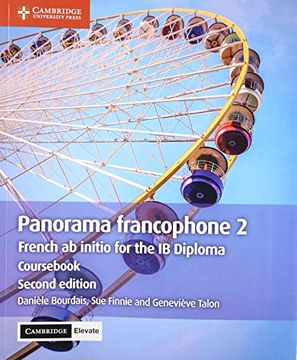 portada Panorama Francophone 2 Coursebook With Cambridge Elevate Edition (2 Years): French ab Initio for the ib Diploma (in French)