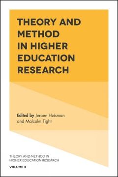 portada Theory and Method in Higher Education Research (Theory and Method in Higher Education Research, 3) (en Inglés)