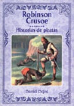 portada robinson crusoe / historias de piratas