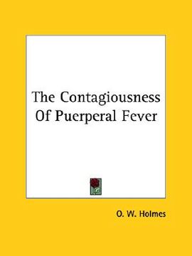 portada the contagiousness of puerperal fever