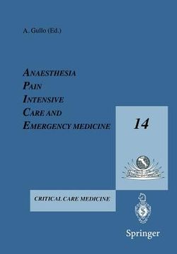 portada anaesthesia, pain, intensive care and emergency medicine 14: critical care medicine