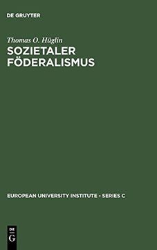 portada Sozietaler Föderalismus (in German)