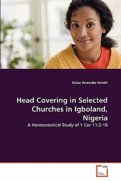 portada head covering in selected churches in igboland, nigeria (en Inglés)