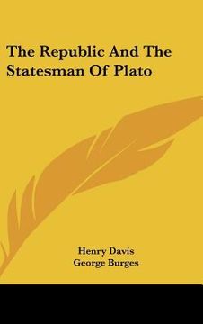 portada the republic and the statesman of plato (en Inglés)