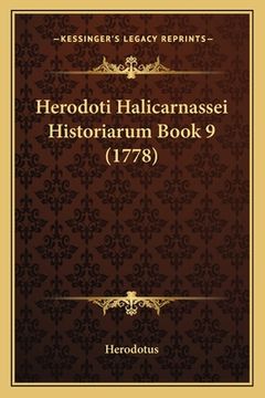 portada Herodoti Halicarnassei Historiarum Book 9 (1778) (en Latin)