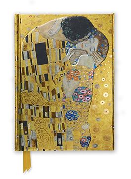 portada Gustav Klimt: The Kiss (Foiled Journal) (Flame Tree Nots) (in English)
