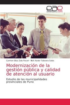 portada Modernización de la Gestión Pública y Calidad de Atención al Usuario: Estudio de las Municipalidades Provinciales de Puno