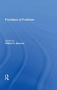 portada Frontiers of Folklore (en Inglés)