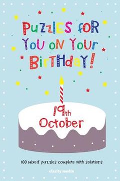 portada Puzzles for you on your Birthday - 19th October (en Inglés)