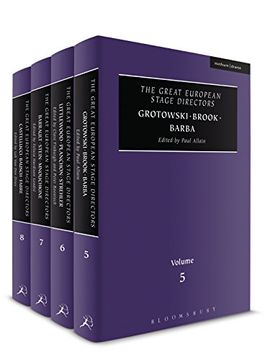 portada The Great European Stage Directors Set 2: Volumes 5-8: Post-1950 (in English)