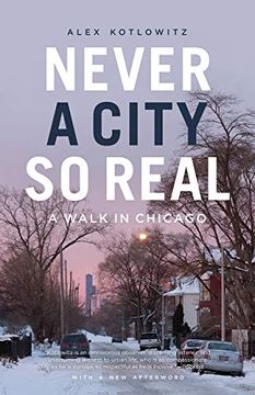portada Never a City so Real: A Walk in Chicago (Chicago Visions and Revisions) (en Inglés)