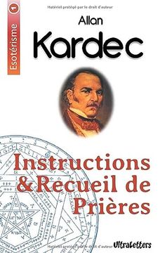 portada Instructions & Recueil de Prières (in French)