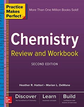 portada Practice Makes Perfect Chemistry Review and Workbook, Second Edition (en Inglés)