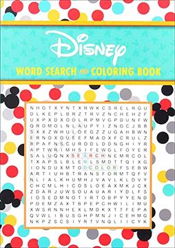 portada Disney Classics: Word Search and Coloring Book (en Inglés)