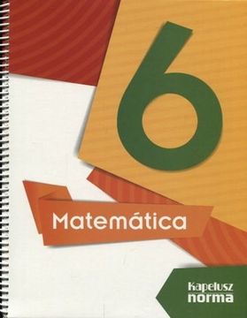 portada Matematica 6 Kapelusz (Serie de Autor) (Novedad 2017)