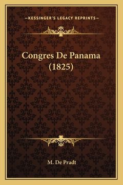 portada Congres De Panama (1825) (en Francés)