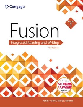 portada Fusion: Integrated Reading & Writing, Book 1 (W/ Mla9e Updates) (in English)