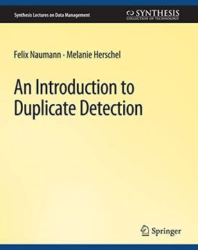 portada An Introduction to Duplicate Detection (en Inglés)