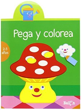 portada Pega Y Colorea. 2-3 Años (color Verde)