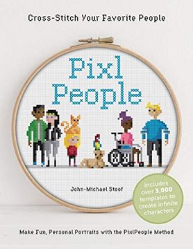 portada Pixlpeople: Cross-Stitch Your Favorite People (en Inglés)