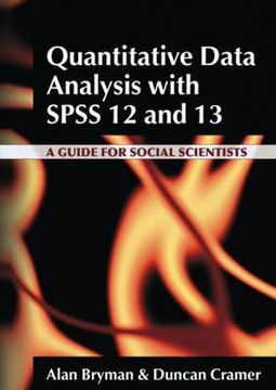 portada quantitative data analysis with spss 12 and 13: a guide for social scientists (en Inglés)