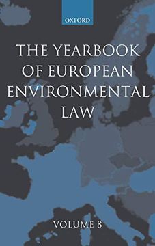 portada The Yearbook of European Environmental law Volume 8 (en Inglés)