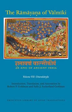 portada The Ramayana of Valmiki: An Epic of Ancient India, Volume Vii: Uttarakanda (Princeton Library of Asian Translations) (en Inglés)