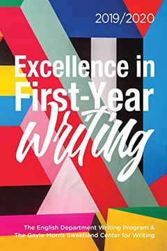 portada Excellence in First-Year Writing: 2019 (en Inglés)