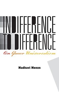 portada Indifference to Difference: On Queer Universalism