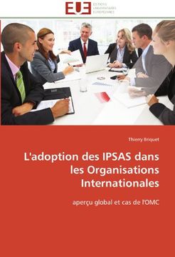 portada L'Adoption Des Ipsas Dans Les Organisations Internationales