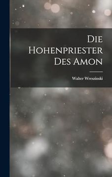 portada Die Hohenpriester des Amon (in English)