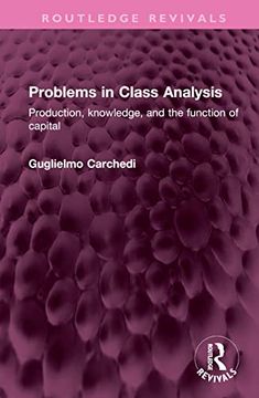 portada Problems in Class Analysis (Routledge Revivals) (en Inglés)