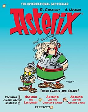 portada Asterix eng Omnibus 04 (10 11 12) (Papercutz): Collects Asterix the Legionary, Asterix and the Chieftain'S Shield, and Asterix and the Olympic Games 