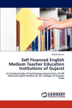 portada self financed english medium teacher education institutions of gujarat (en Inglés)