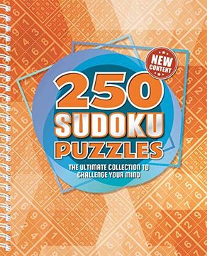 portada 250 Sudoku Puzzles: 250 Easy to Hard Sudoku Puzzles for Adults (en Inglés)