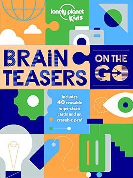 portada Brain Teasers on the go: Edition en Anglais (Lonely Planet Kids) (en Inglés)