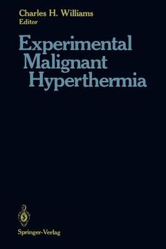 portada experimental malignant hyperthermia (en Inglés)