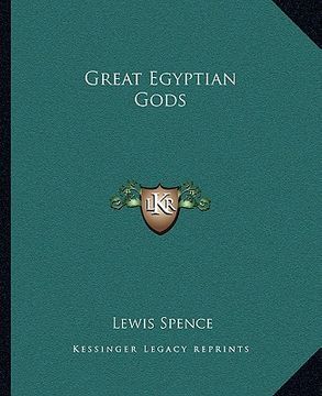 portada great egyptian gods (en Inglés)