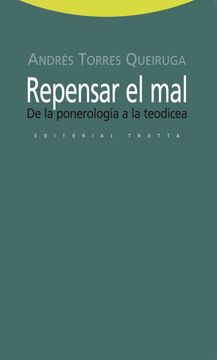 portada Repensar el Mal: De la Ponerología a la Teodicea (Estructuras y Procesos. Religión) (in Spanish)