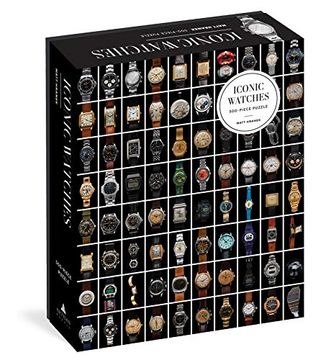 portada Iconic Watches 500-Piece Puzzle (in English)
