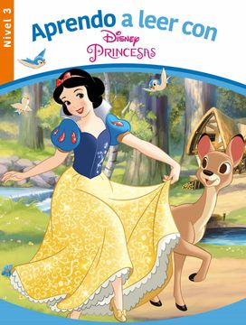 portada  APRENDO A LEER CON LAS PRINCESAS DISNEY - NIVEL 3 - Disney - Libro Físico