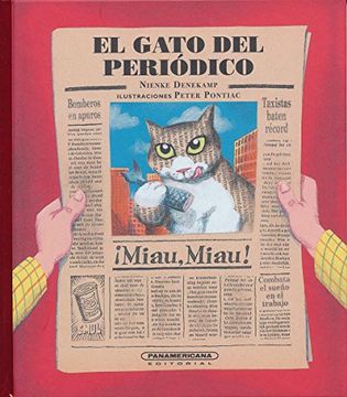 portada El Gato del Peridico- The Newspaper Cat (en Inglés)