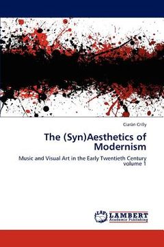portada the (syn)aesthetics of modernism (in English)
